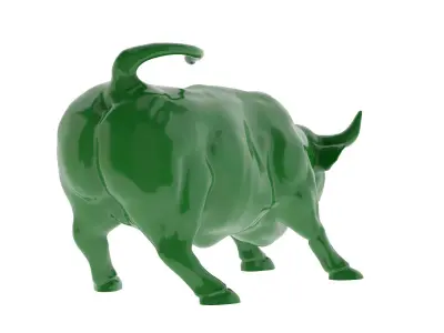 Wall Street Bull 3D Print 3D print model