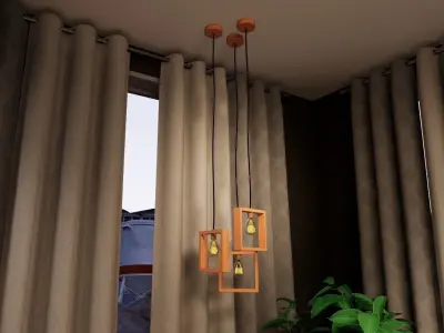 Pendant Lighting -Revit 2018- 3D model purchase