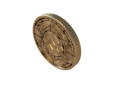 Binance Coin v5 002 3D model