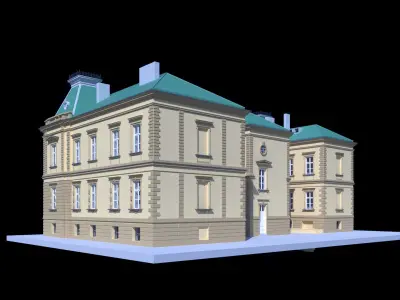 Classical building  3D model