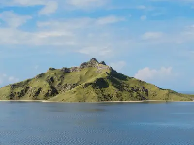 Island Mountain 2 3D model