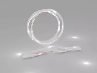 bracciale ring with lights Free 3D model