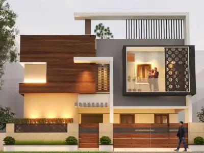 Exterior Scene 3D model 3D model