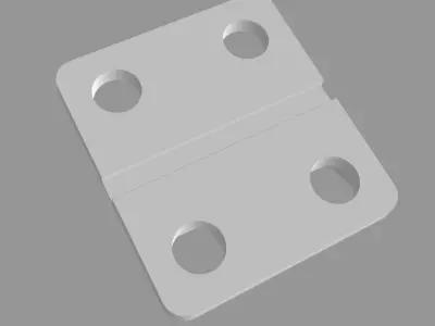 Thermos Cooler Replacement Hinges 3D print model