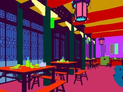 Business - Food Beverage 7-0175 3D model