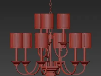 Fifth Avenue Collection 9 Light 3D model
