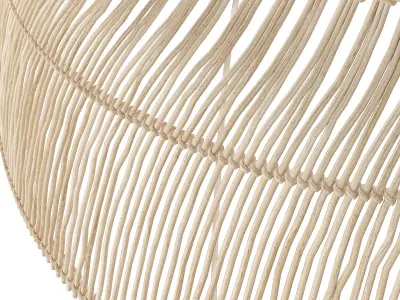 Java Lamp Shade 3D model