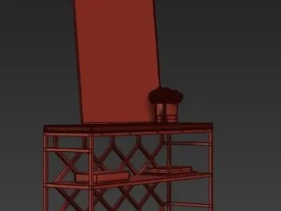 chest of drawers 15 3D model