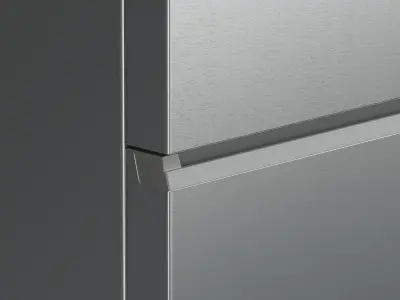 Haier Fridge freezer - HDW1620CNPK00 Low-poly 3D model