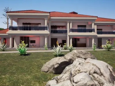 Five Bedroom Residential 3D model