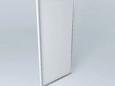 3d window with frame and glass very detail Free 3D model