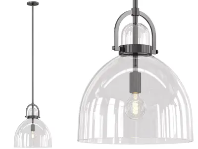 Glass Globe Pendant 3D model