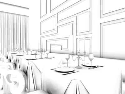 Business - Food Beverage -0126 3D model