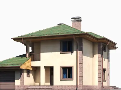 Residential House 25 3D model