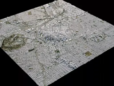 Los Angeles - USA 3D model