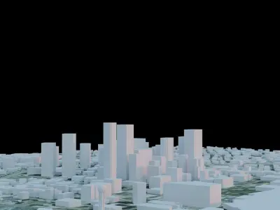 Dallas - USA 3D model