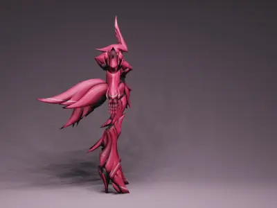 Anime Character - Unique Mecha 3D model