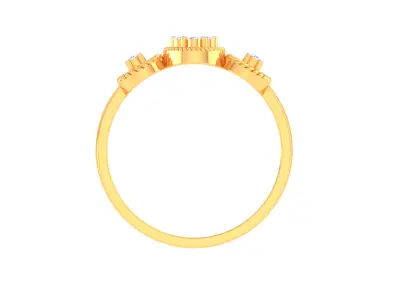 Women Ring  Render 3dm STL OBJ FBX Details 3D print model 316