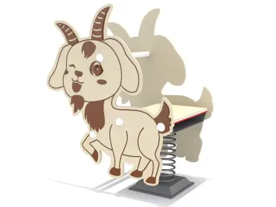 Playground - Goat Rider 3D model
