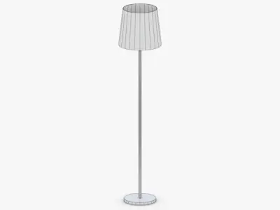 1424 - Floor Lamp Low-poly 3D model