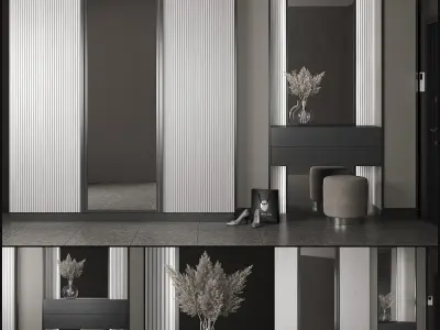 Furniture composition 40 3D model