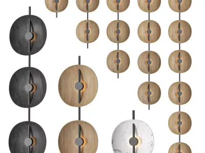 Mito Wall lamp by Radilum 3D model