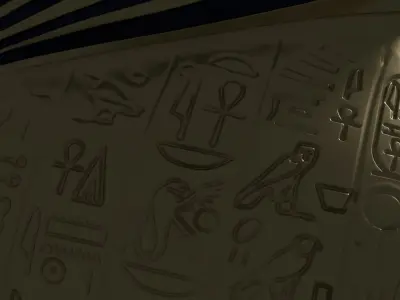 pharaoh king 3D model