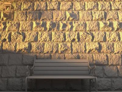 Scene Exterior 3D model