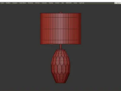 Muguet Table Lamp Low-poly 3D model