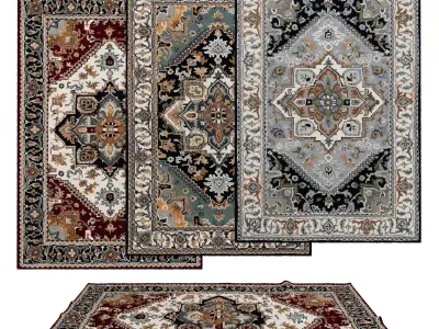 Rugs No 748 Low-poly 3D model