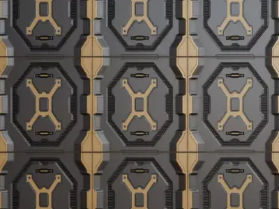 Metal Plate PBR Seamless Texture