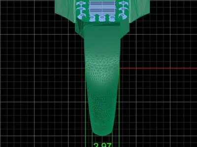 Jewelry ring 370 3D print model