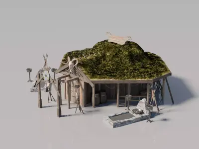Nordic House 5 3D model