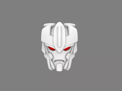 Head of DREAD agent Casur 3D print model