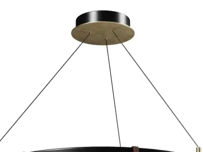 lampatron conch pendant light 01 Low-poly 3D model