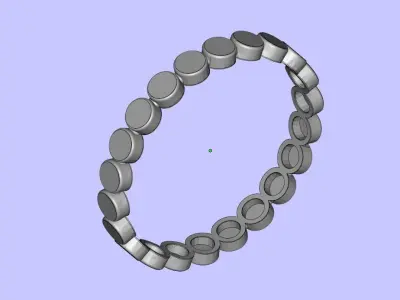 Womens Light ring 3D print model