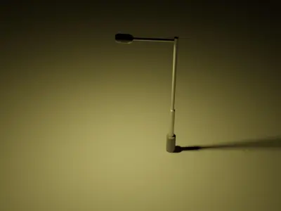 simple street light 3D model