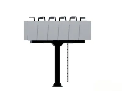 Billboard 3D model 5