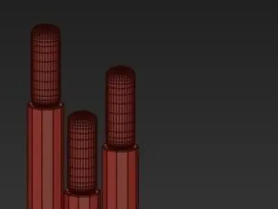 RH Quenouilles 3D model