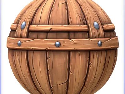 Stylized Wood Seamless Texture Texture 49