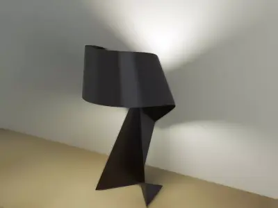 Ribbon Light 3D model