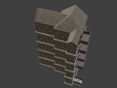 House Model 69 Low-poly 3D model