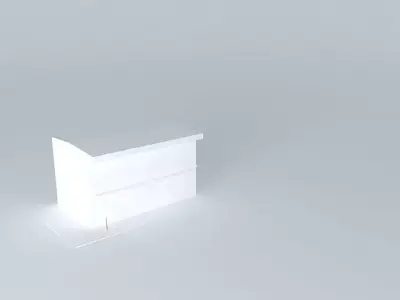 Building box with light Free 3D model