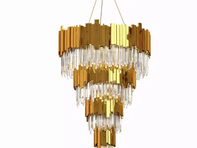 LUXXU EMPIRE CHANDELIER 3D model
