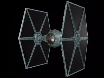 Star wars TIE Fighter 3D model