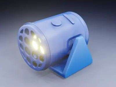 Studio Light 3D model