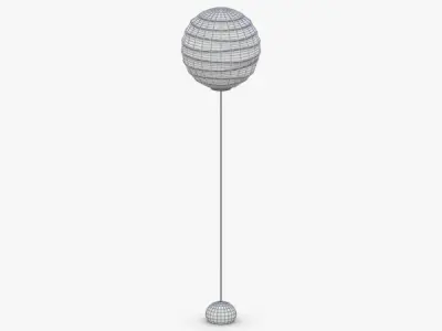 1455 - Floor Lamp Low-poly 3D model