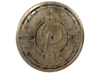 Polkadot Coin v8 005 3D model