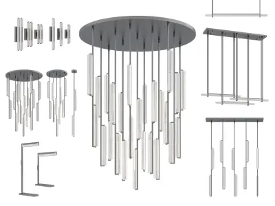 Audubon Lighting Collection 3D Model Pack