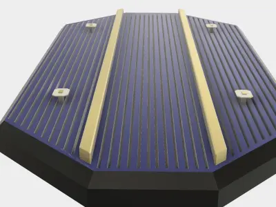 Solar Cell 3D model